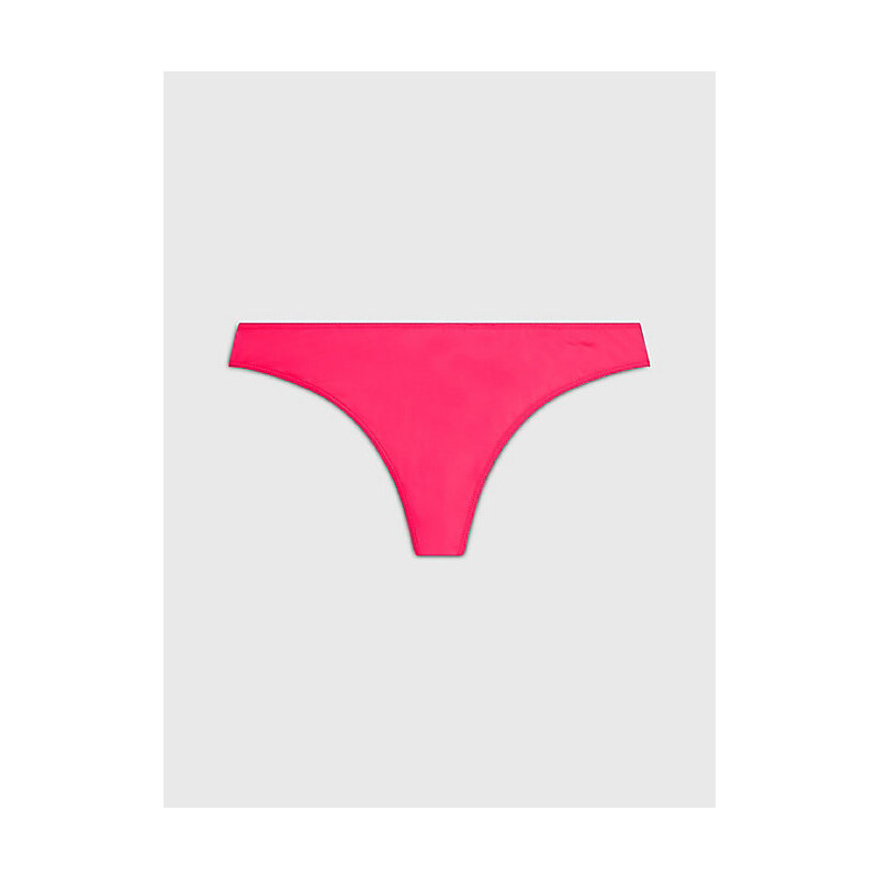 Dámské tanga QF6816E 9T4 korálové - Calvin Klein 82900456
