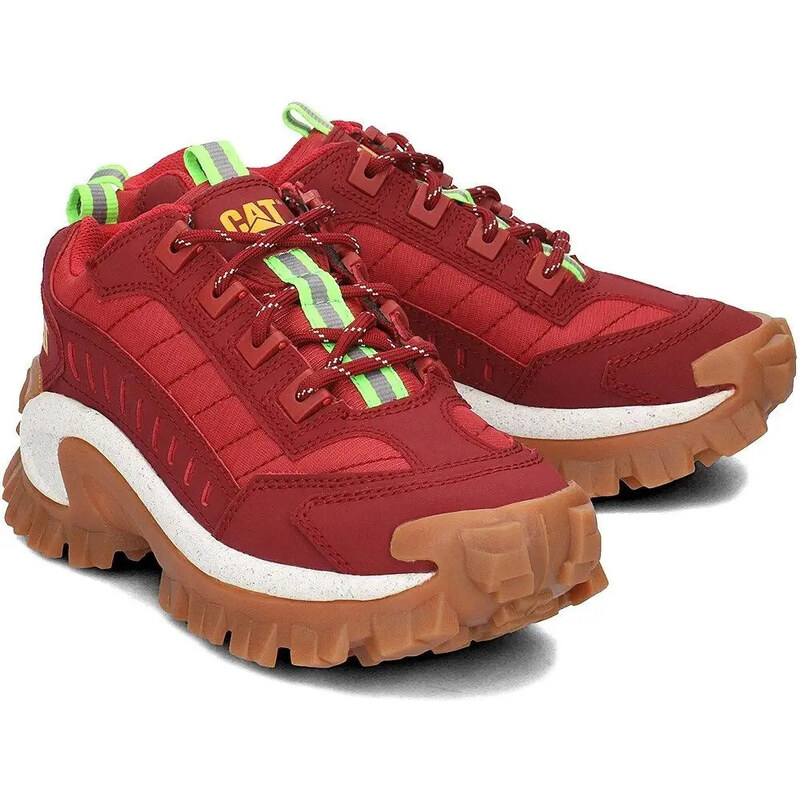 CAT Caterpillar Unisex boty P723313 tmavě červená - Caterpillar CAT 82900991
