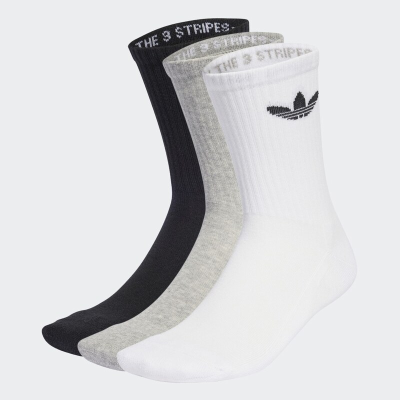 Adidas Ponožky Trefoil Cushion Crew - 3 páry