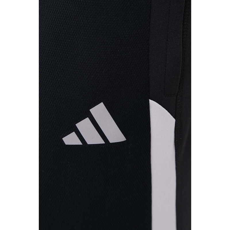 Tréninkové kalhoty adidas Performance Tiro 23 černá barva, s potiskem