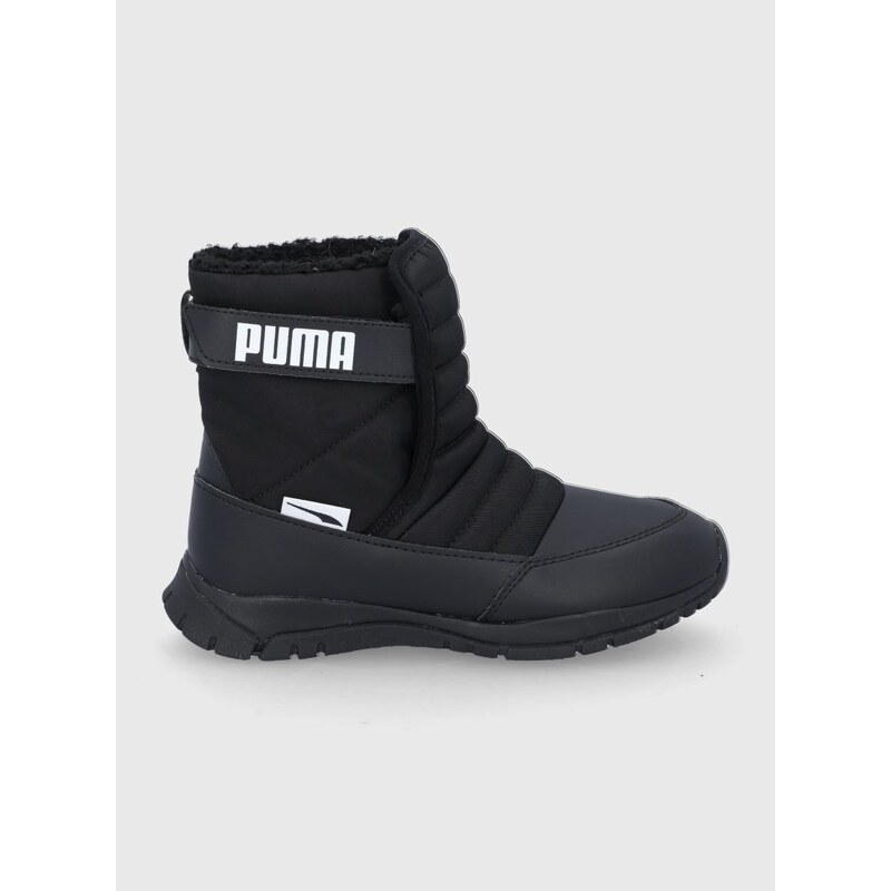 Dětské zimní boty Puma Puma Nieve Boot WTR AC PS černá barva