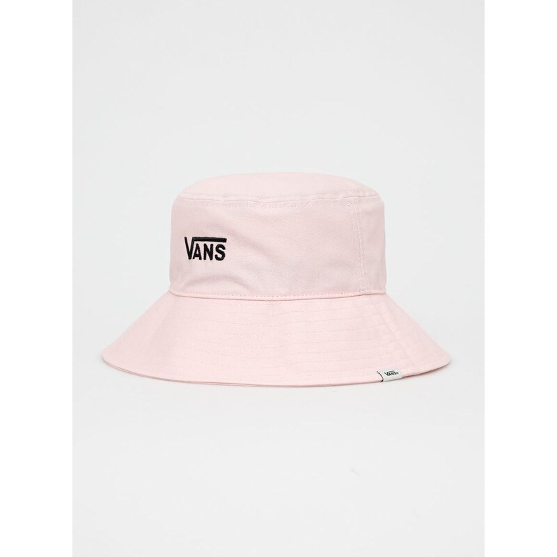 Klobouk Vans růžová barva, bavlněný, VN0A5GRGZJY1-pink