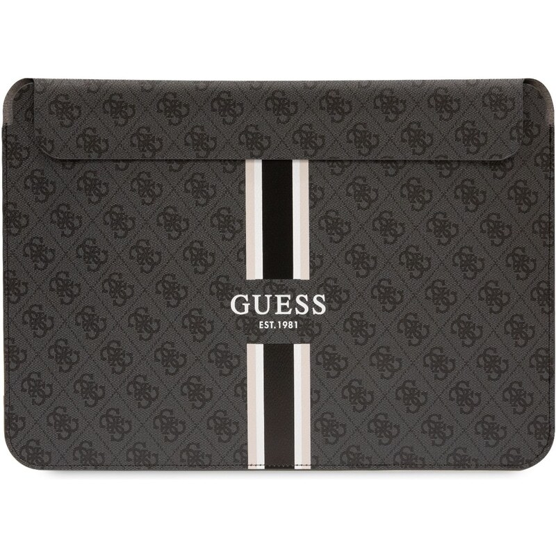 Pouzdro na notebook - Guess, 16 4G Printed Stripes Black