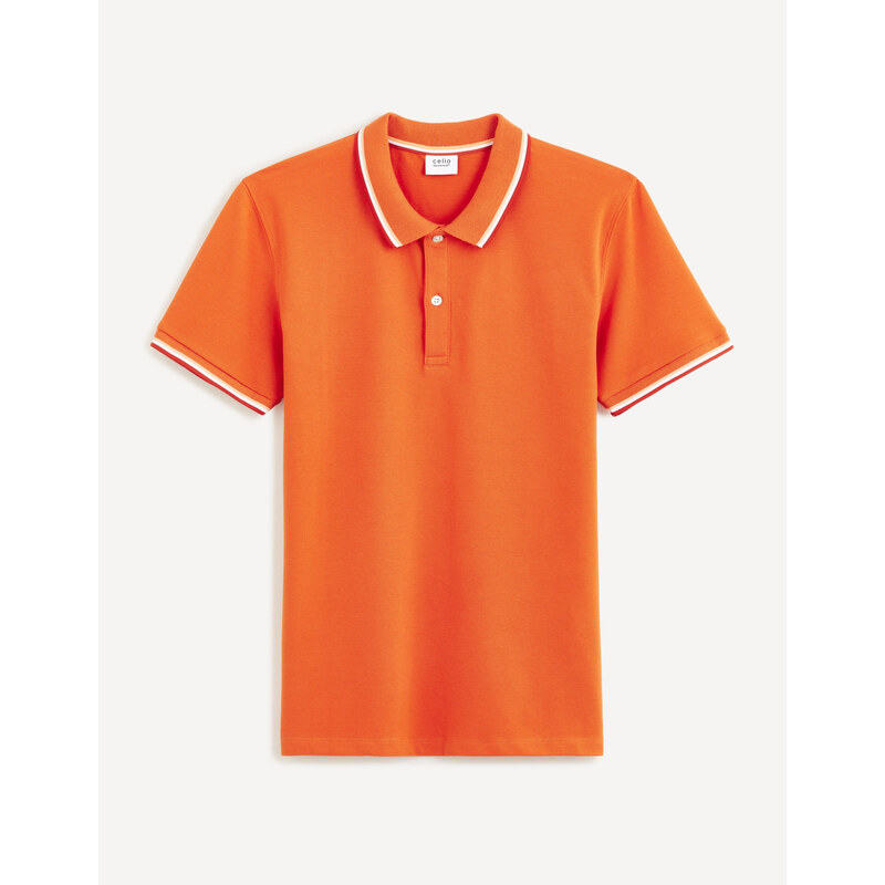 Celio Polo tričko pique Decolrayeb - Pánské