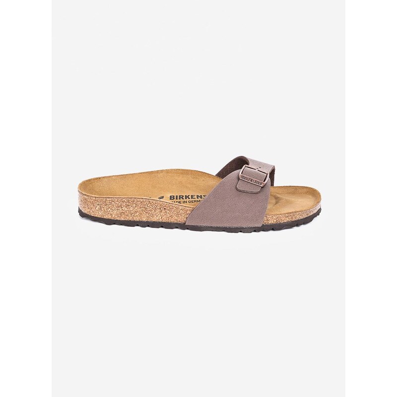 Pantofle Birkenstock Madrid Bs 40093.-Nubu.Mocha