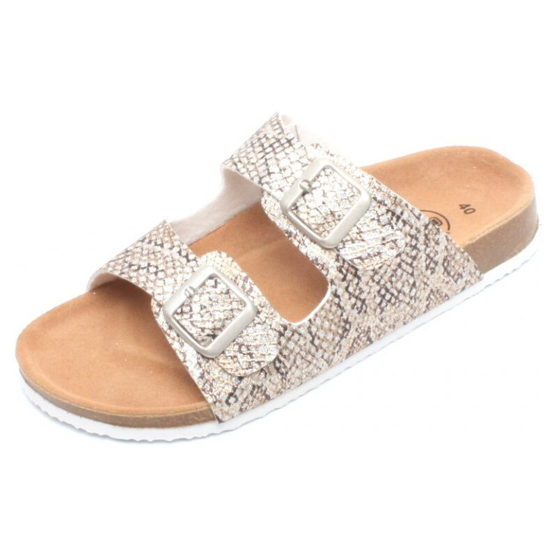 MEDI LINE Dámské pantofle Mediline Arco Snake Silver 39 109626427