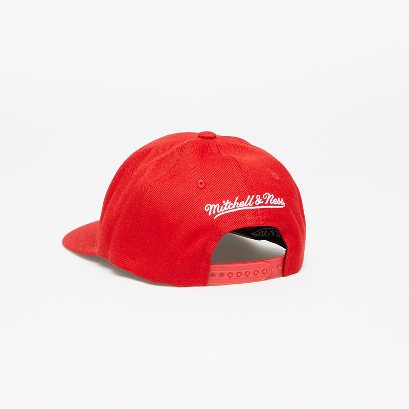 Kšiltovka Mitchell & Ness NBA Team Ground 2.0 Stretch Snapback Bulls Red