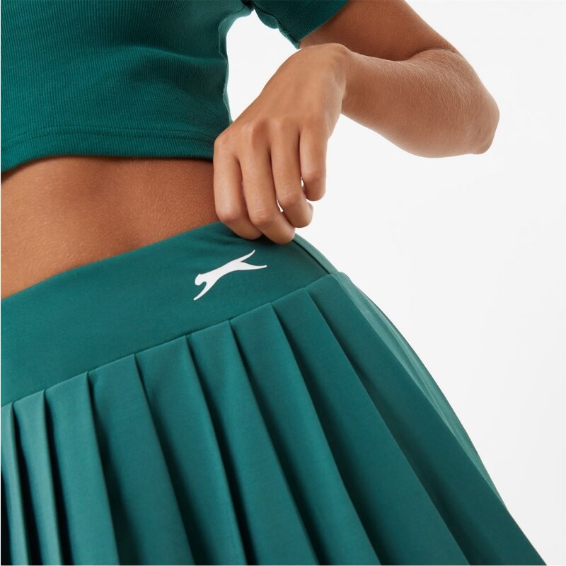 Slazenger Pleated Skort Womens Forest Green