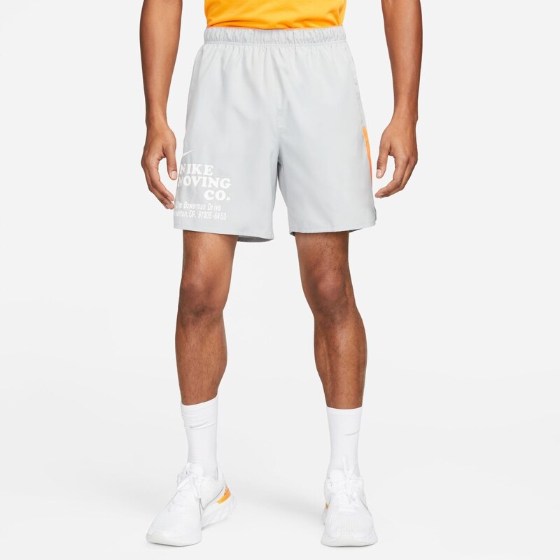 Nike Dri-FIT Challenger LT SMOKE GREY/SUMMIT WHITE