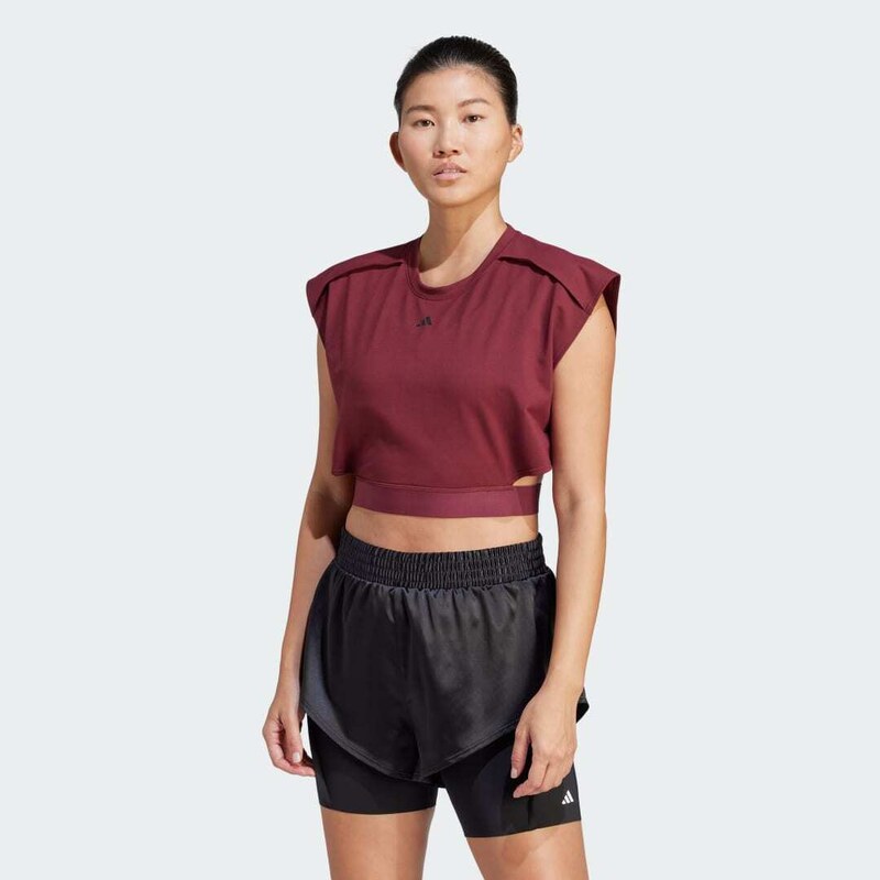 Adidas Tričko Power AEROREADY Crop Sleeveless