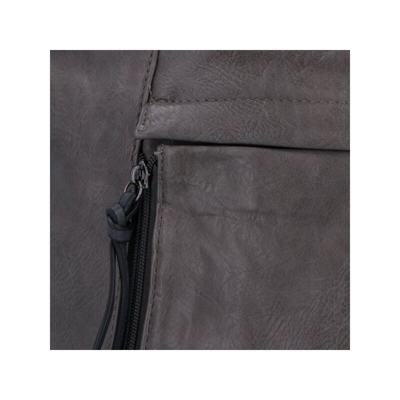 Dámská kabelka batůžek Hernan šedá HB0355-1
