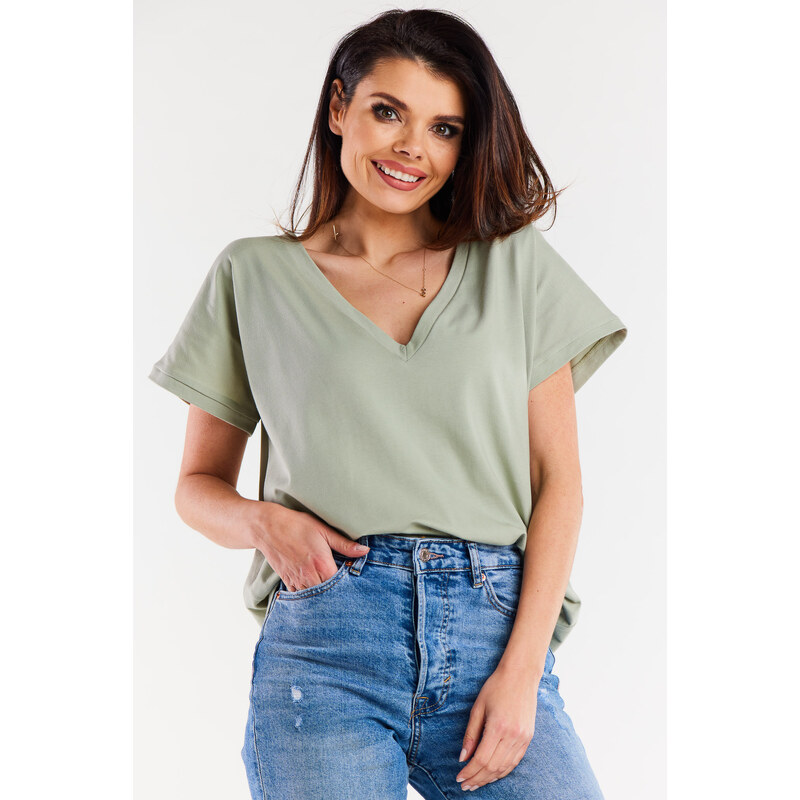 Infinite You Womans Blouse M267 Mint