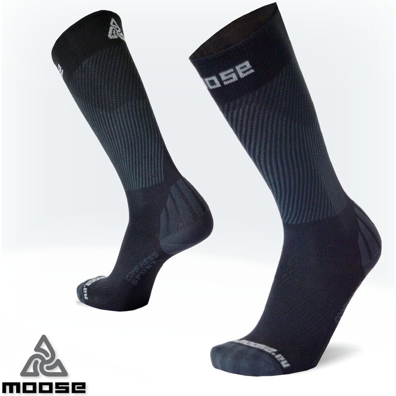 COMPRESS SPURT NEW kompresní funkční ponožky Moose 85520100