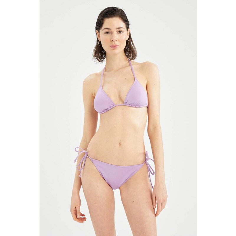 DEFACTO Regular Fit Side Lace Ups Bikini Bottom