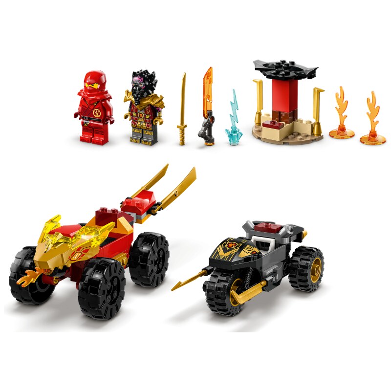 LEGO NINJAGO 71789 Kai a Ras v duelu auta s motorkou