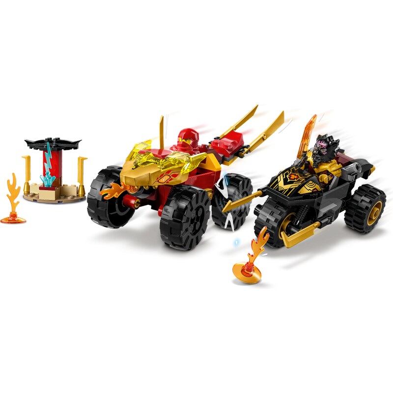 LEGO NINJAGO 71789 Kai a Ras v duelu auta s motorkou