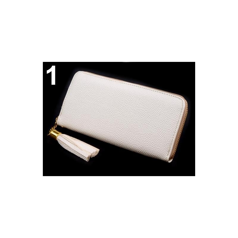 Dámská peněženka 9x19cm (1 ks) - 1 bílá Stoklasa