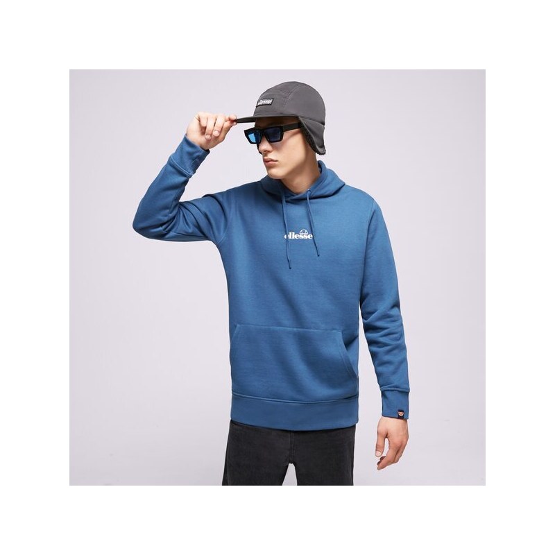 Ellesse Mikina S Kapucí Pershuta Blue Oh Hoody Muži Oblečení Mikiny SHP16466402