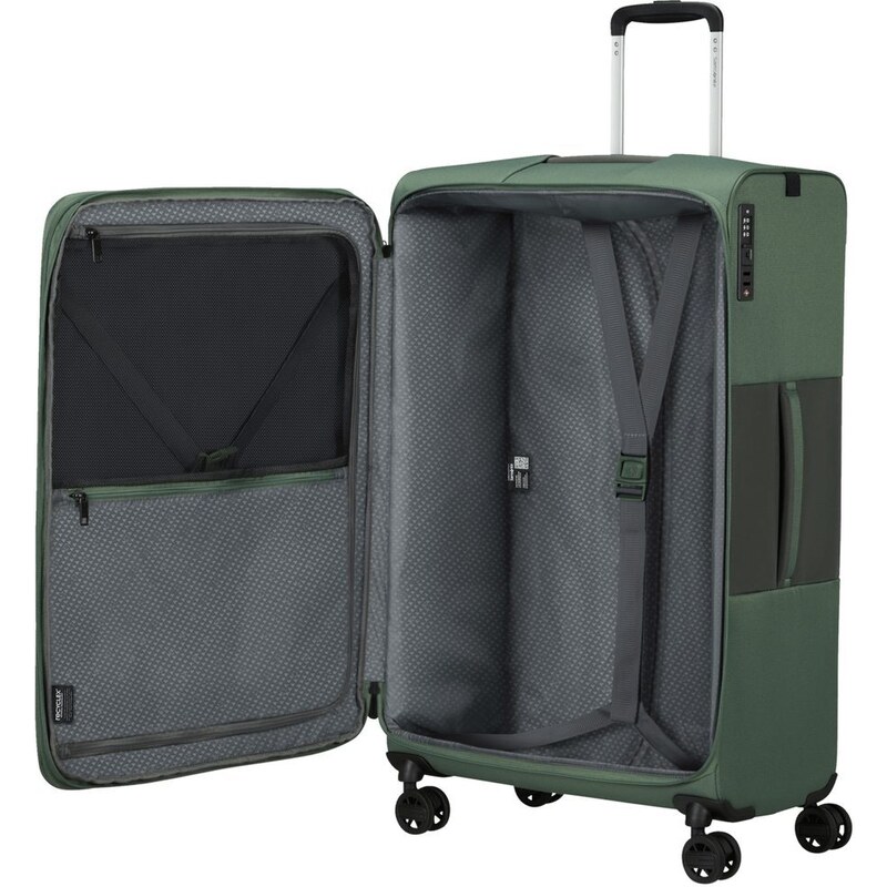 Samsonite Látkový cestovní kufr Vaycay L EXP 104/112 l zelená