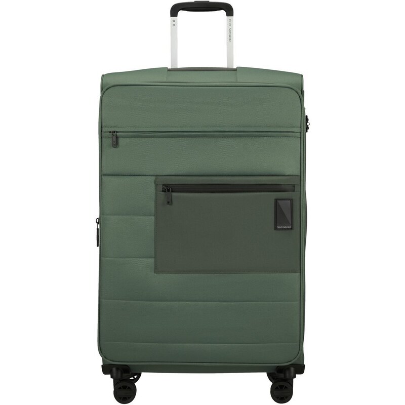 Samsonite Látkový cestovní kufr Vaycay L EXP 104/112 l zelená