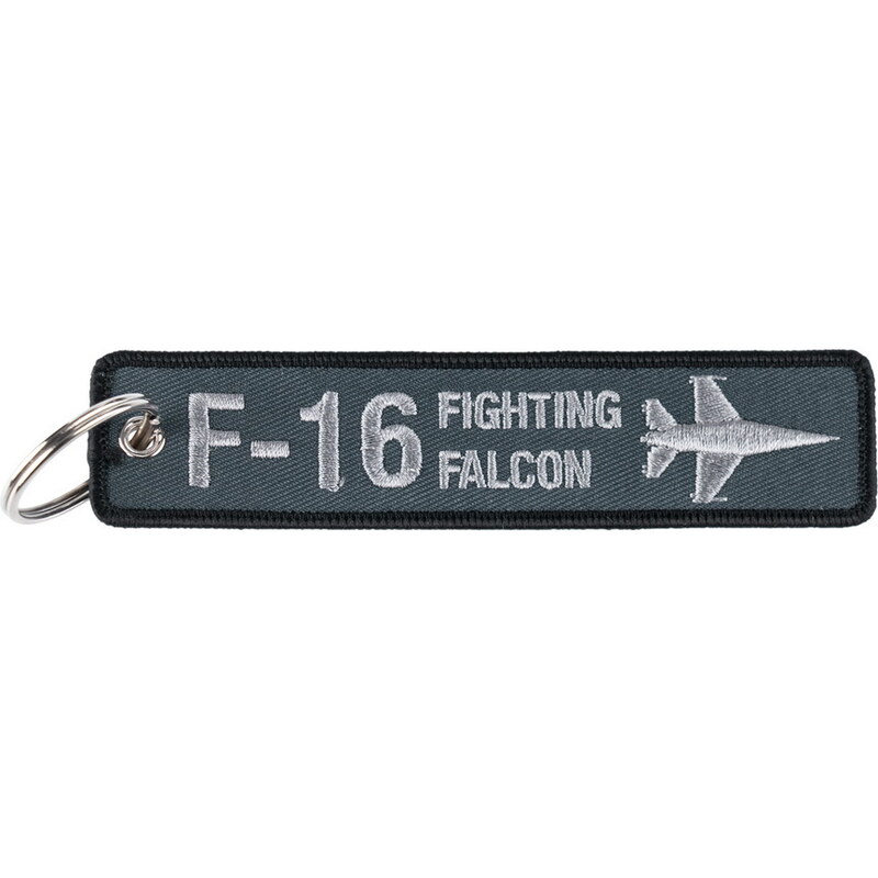 FOSTEX Klíčenka F-16 Fighting Falcon stříbrno/šedá 82998415