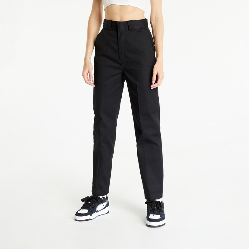 Kalhoty Dickies Phoenix Cropped Trousers Black W27