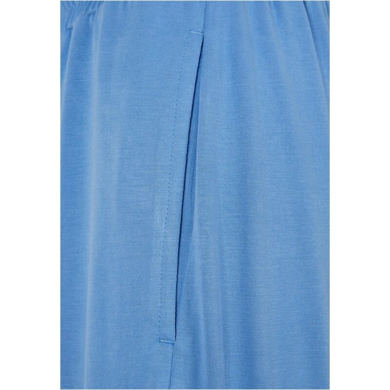 URBAN CLASSICS Ladies Long Sleevless Modal Jumpsuit - horizonblue