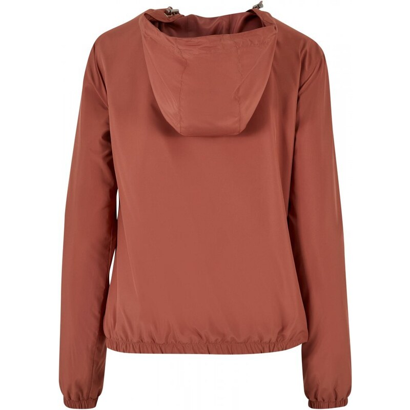 Dámská jarní/podzimní bunda Urban Classics Basic Pullover - hnědá