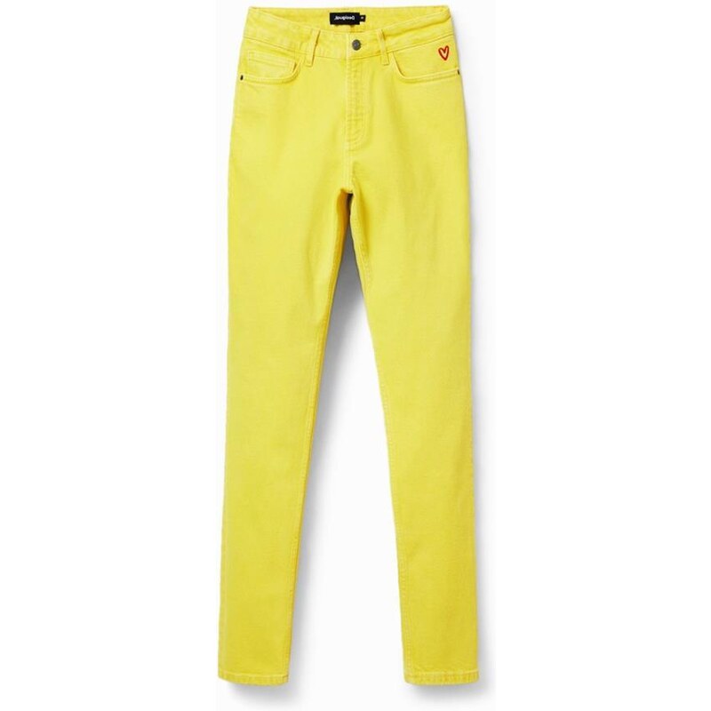 jeansy Desigual Octubre amarillo sol