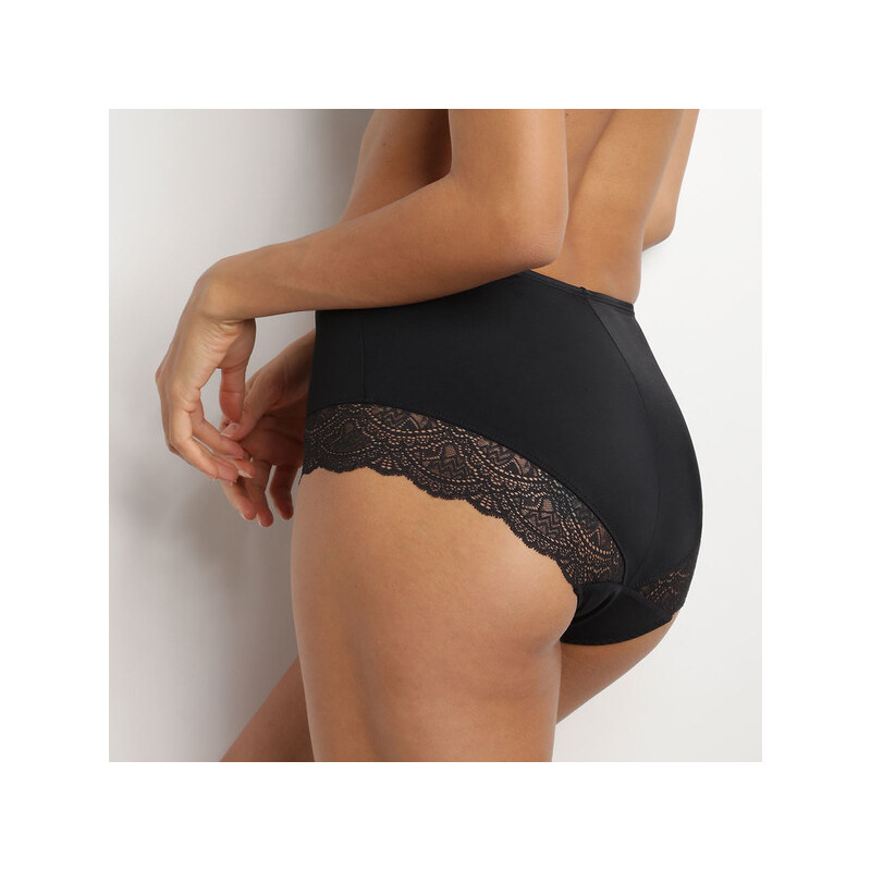 ECODIM LACE CULOTTE - Women's panties with lace - black