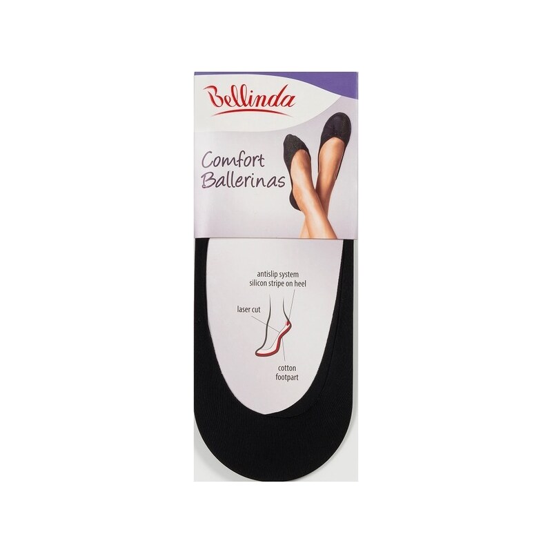 Bellinda COMFORT BALLERINAS - Ballet socks - black