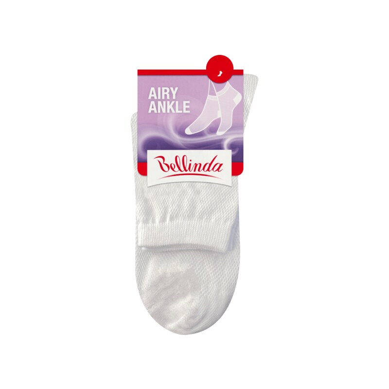 Bellinda AIRY ANKLE SOCKS - Women's ankle socks - white