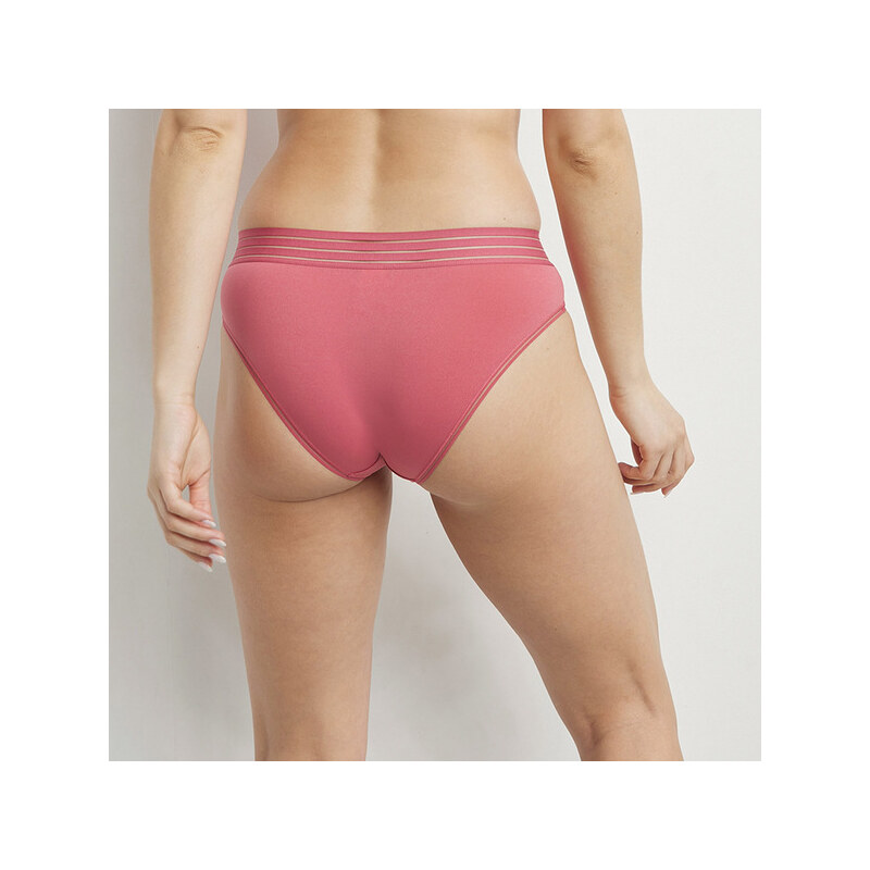 OH MY DIM'S BIKINI - Fashionable panties with a raised waist - pink