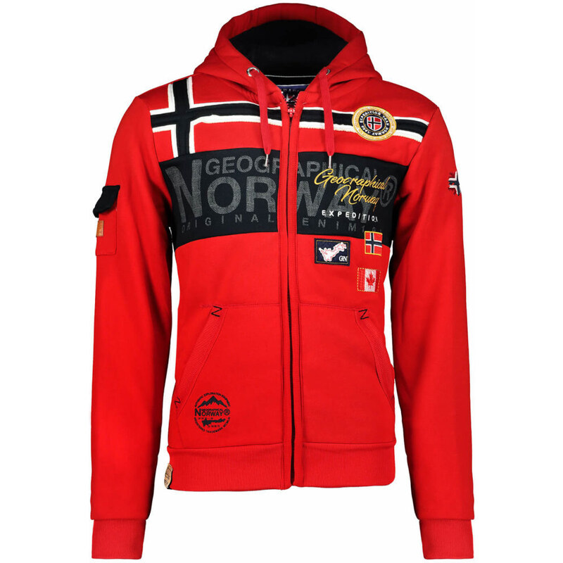 Geographical Norway Garadock Červená