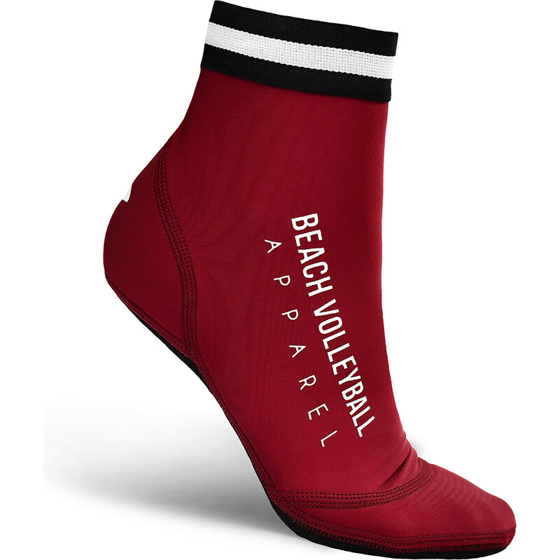 Ponožkoboty Beach Vollleyball Apparel Beachsocken Classic bv10001-burgundy