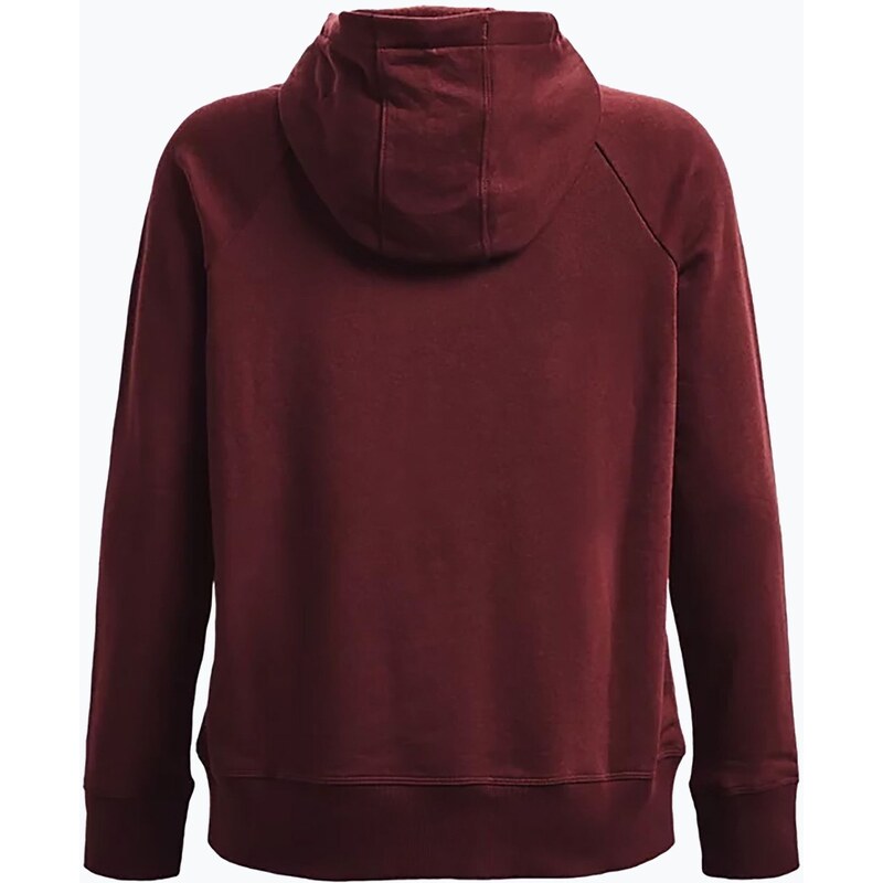 Dámská mikina Under Armour Rival Fleece Hb Hoodie maroon 1356317