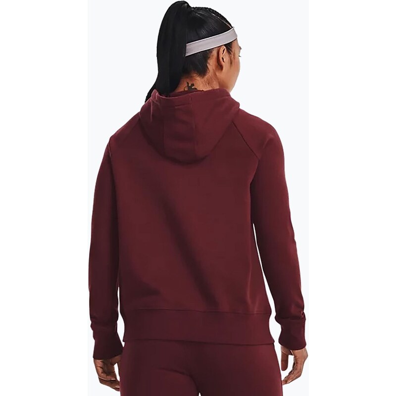 Dámská mikina Under Armour Rival Fleece Hb Hoodie maroon 1356317