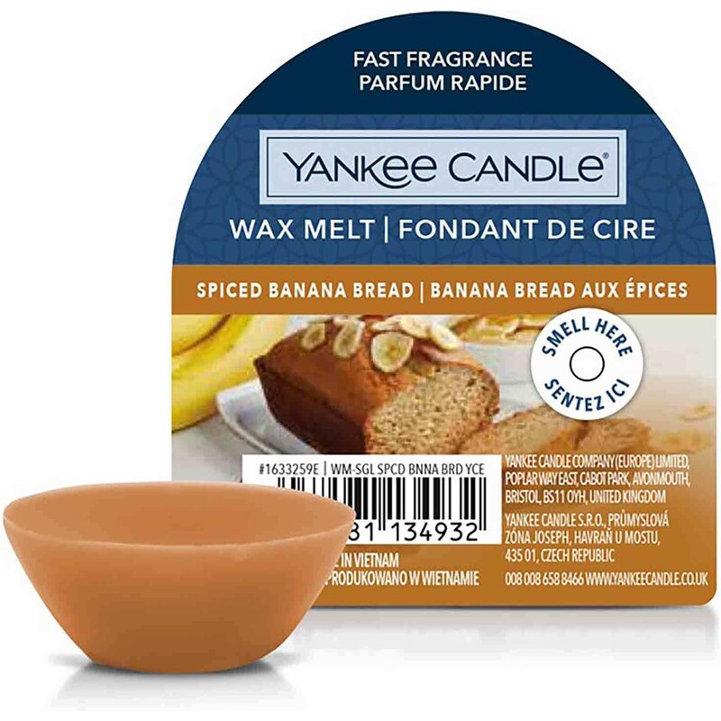 Yankee Candle Spiced Banana Bread 22g Vosk