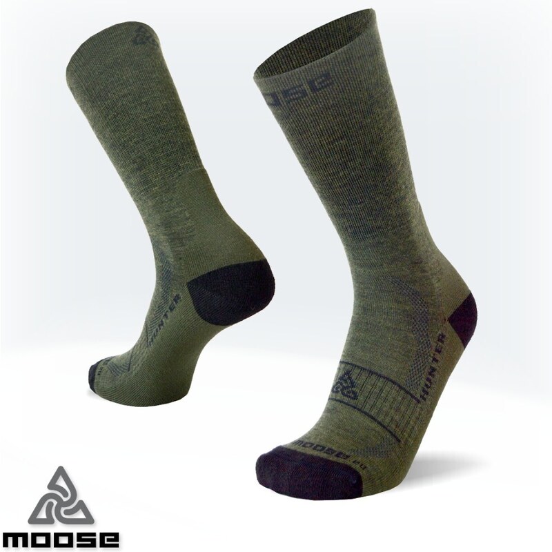 HUNTER MERINO outdoorové ponožky Moose 83099984