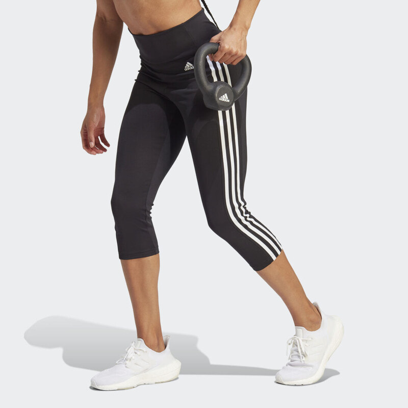 Adidas Legíny Designed to Move High-Rise 3-Stripes 3/4 Sport