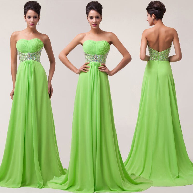 HollywoodStyle.cz zelené plesové antické šaty na maturitní ples Selena: Zelená Šifon S