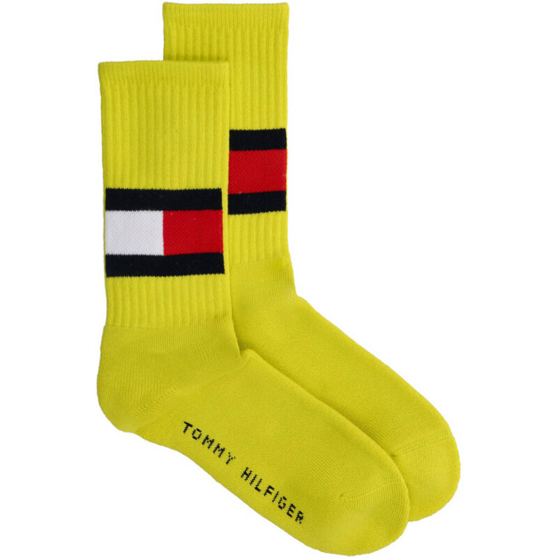 Tommy Hilfiger unisex žluté ponožky