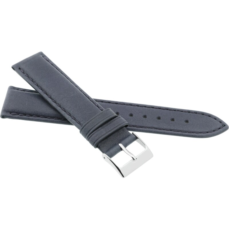 JVD Kožený pánský šedý řemínek na hodinky R42209/18