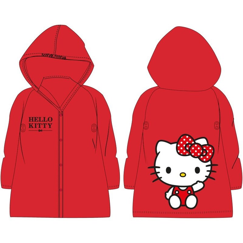 E plus M Dětská / dívčí pláštěnka Hello Kitty