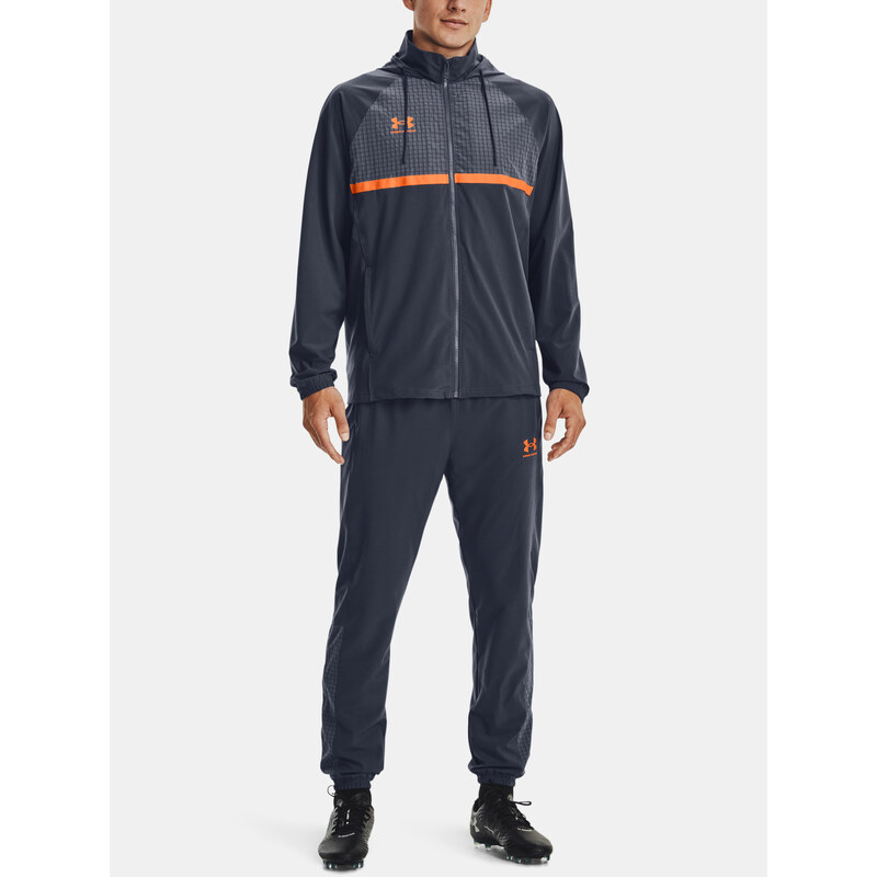 Under Armour Souprava UA Accelerate Tracksuit-GRY - Pánské