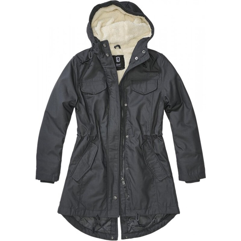 Šedá dámská zimní bunda Brandit Ladies Marsh Lake Parka 87878731