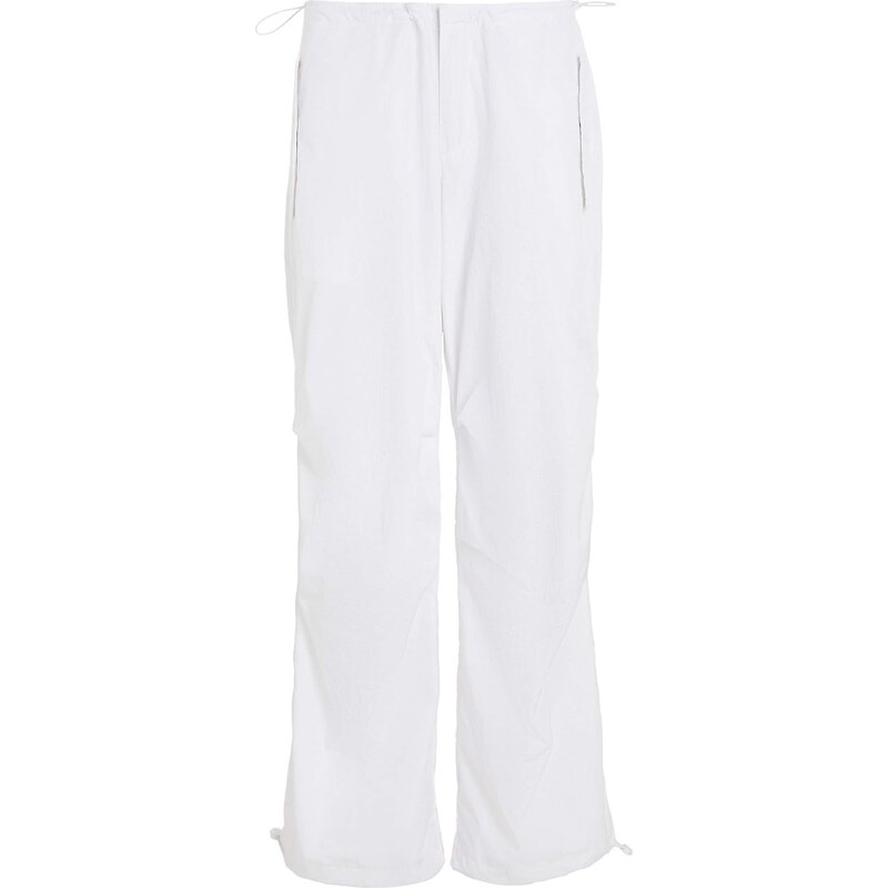 Tommy Jeans Kalhoty bílá