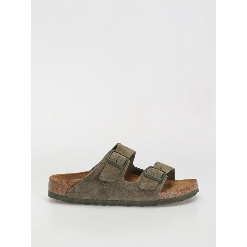 Birkenstock Arizona Suede Leather Narrow (thyme)šedá
