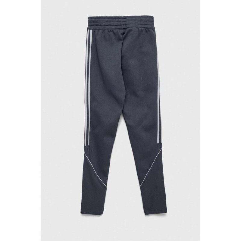 Dětské tepláky adidas Performance TIRO23L SW PNTY šedá barva, vzorované