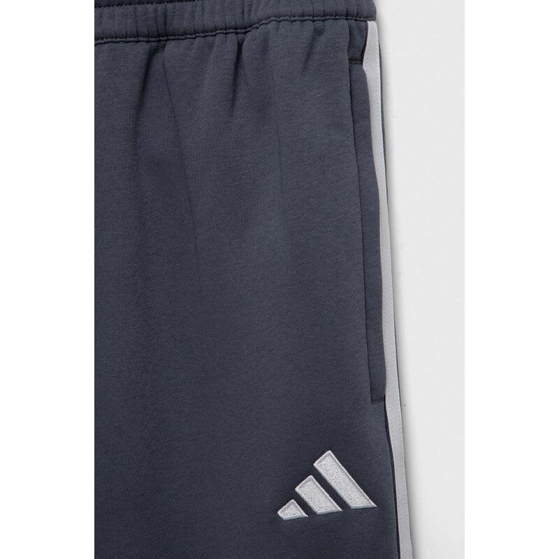 Dětské tepláky adidas Performance TIRO23L SW PNTY šedá barva, vzorované